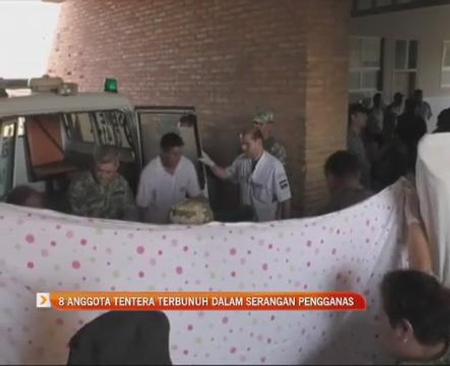 8 anggota tentera terbunuh dalam serangan pengganas