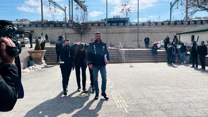 Çekiçli saldırgan adliyeye sevk edildi