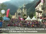 Runners hit the road on gruelling Mont-Blanc Ultra-Trail