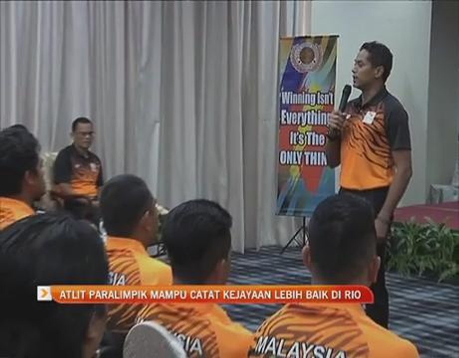 Atlit Paralimpik mampu catat kejayaan lebih baik di Rio