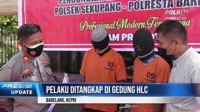 Polsek Sekupang Gelar Konferensi Pers Ungkap Pelaku Tindak Pidana Curat