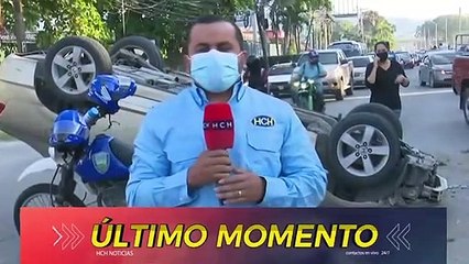 ¡Macanazo! Aparatoso accidente, deja una persona herida en SPS