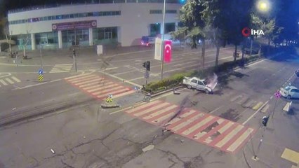 Son dakika haber: Kahramanmaraş'ta feci trafik kazası kamerada