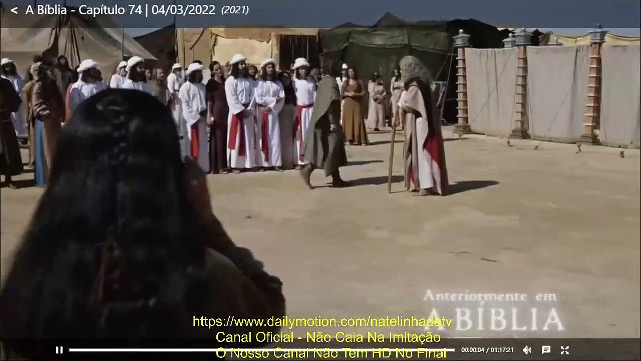 NOVELA A BÍBLIA - Cap 74 - 04/03/2022 - SEM INTERVALO - PARTE 1