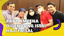 Baby Ameena Digendong Istri Haji Faisal, Tatapannya Bikin Salah Fokus