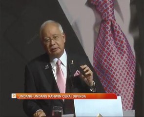 Undang-undang kahwin cerai dipinda