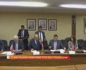 91 ribu pelarian kanak-kanak Syria mula persekolahan