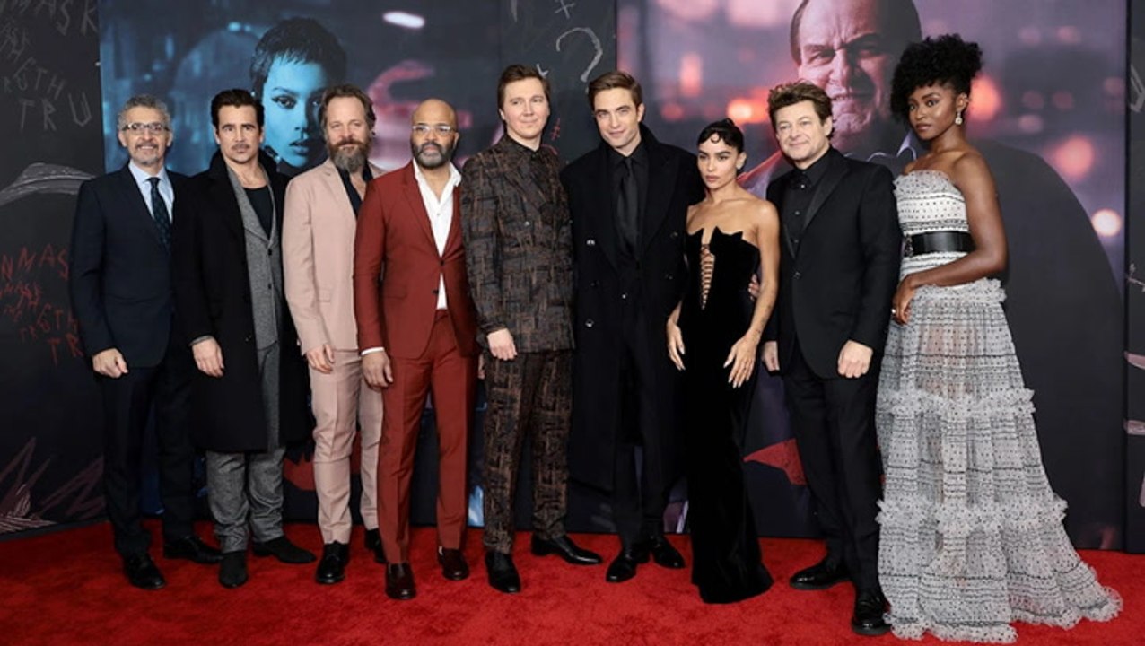 ‘The Batman’ Cast Hit the Red Carpet and Discuss the Matt Reeves Film | THR Interview