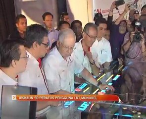 Perdana Menteri lancar LRT 3