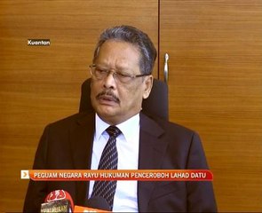 Peguam Negara rayu hukuman penceroboh Lahad Datu