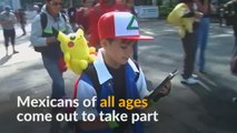 Thousands flock to Mexico City streets for Pokemon Go