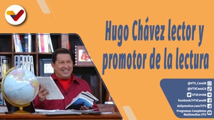 La Librería Mediática | Hugo Chávez lector y promotor de la lectura