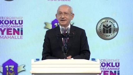 Kılıçdaroğlu: "Belediye başkanlarımız sadece CHP'nin değil Millet ittifakının belediye başkanlarıdır"