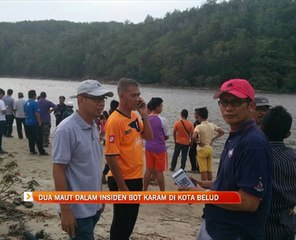 Dua maut dalam insiden bot karam di Kota Belud