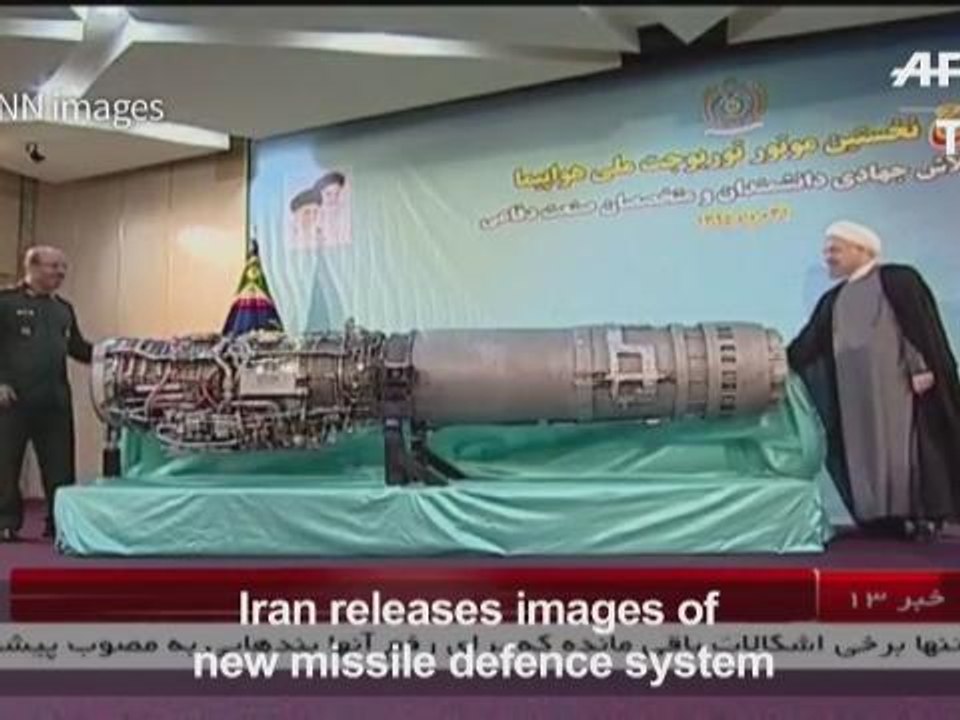 Iran releases images of new missile defence system