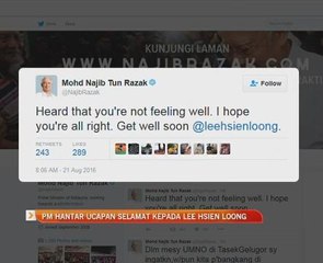 PM hantar ucapan selamat kepada Lee Hsien Loong