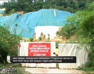 Penduduk persoal kelulusan projek berisiko