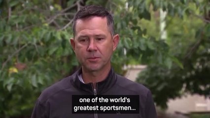 Ponting breaks down paying tribute to 'one of the all-time greats' Warne