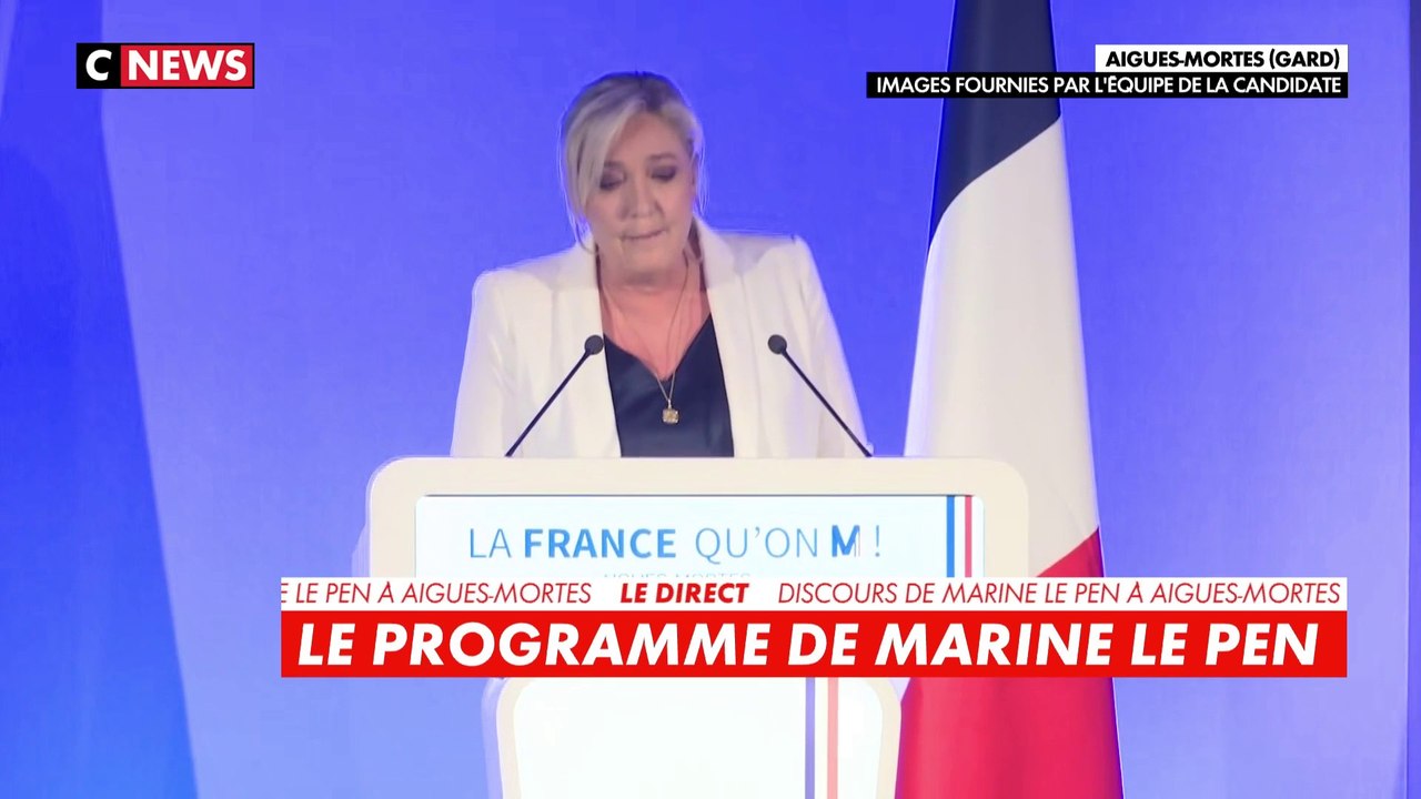 Marine Le Pen sur le conflit en Ukraine : «Nos dirigeants nous ont laissés vulnérables aux tempêtes qui se dessinent à l'horizon»