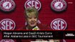 An Emotional Megan Abrams After Alabama Loss in SEC Tournament