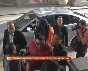 Pegawai kanan DBKL direman bantu siasatan kes rasuah