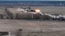 Russian helicopter shot down by Ukrainian Stinger missile caught on cam; experts discuss details