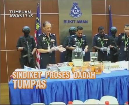 AWANI 7:45 - Sindiket proses dadah tumpas bernilai lebih RM2.4 juta