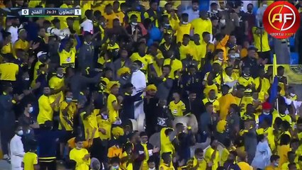 أهداف مباراة التعاون 1 الفتح 1 -  الدوري السعودي - الجولة 23