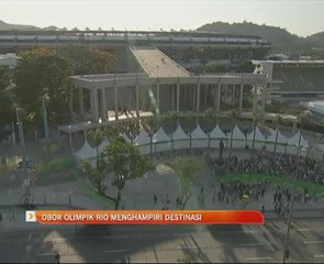 Obor Olimpik Rio menghampiri destinasi