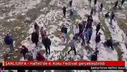 Şanlıurfa'da Halfeti'de 4. Koku Festivali gerçekleştirildi