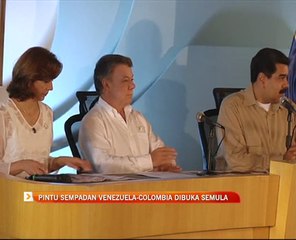 Pintu sempadan Venezuela - Colombia dibuka semula