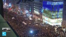 مظاهرات في مدن أوروبية مناهضة للغزو