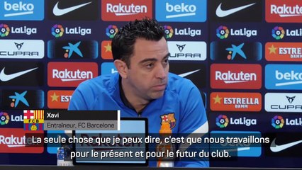 Barça - Haaland ? Xavi reste évasif