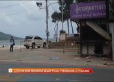 Letupan bom berganda gegar pulau peranginan di Thailand