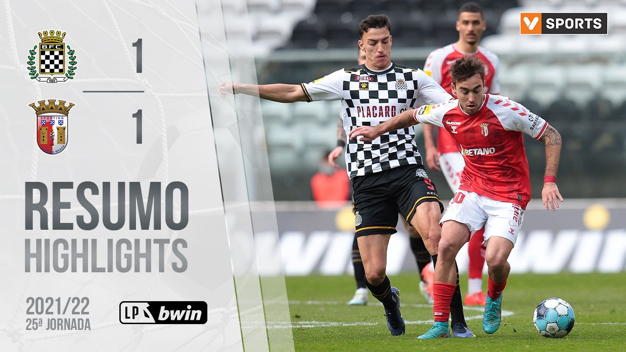 Highlights: Boavista 1-1 SC Braga (Liga 21/22 #25)