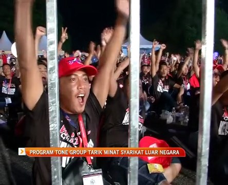 Program Tone Group tarik minat syarikat luar negara