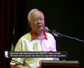 Kerajaan timbang beri tambahan dana untuk yayasan