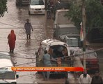 10 maut susulan hujan lebat di Karachi