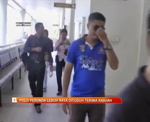 Polis peronda lebuh raya dituduh terima rasuah
