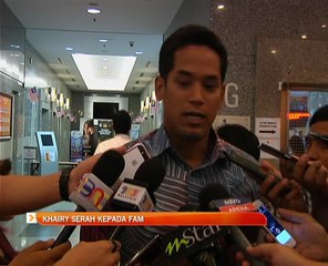 Khairy Jamaluddin serah kepada FAM