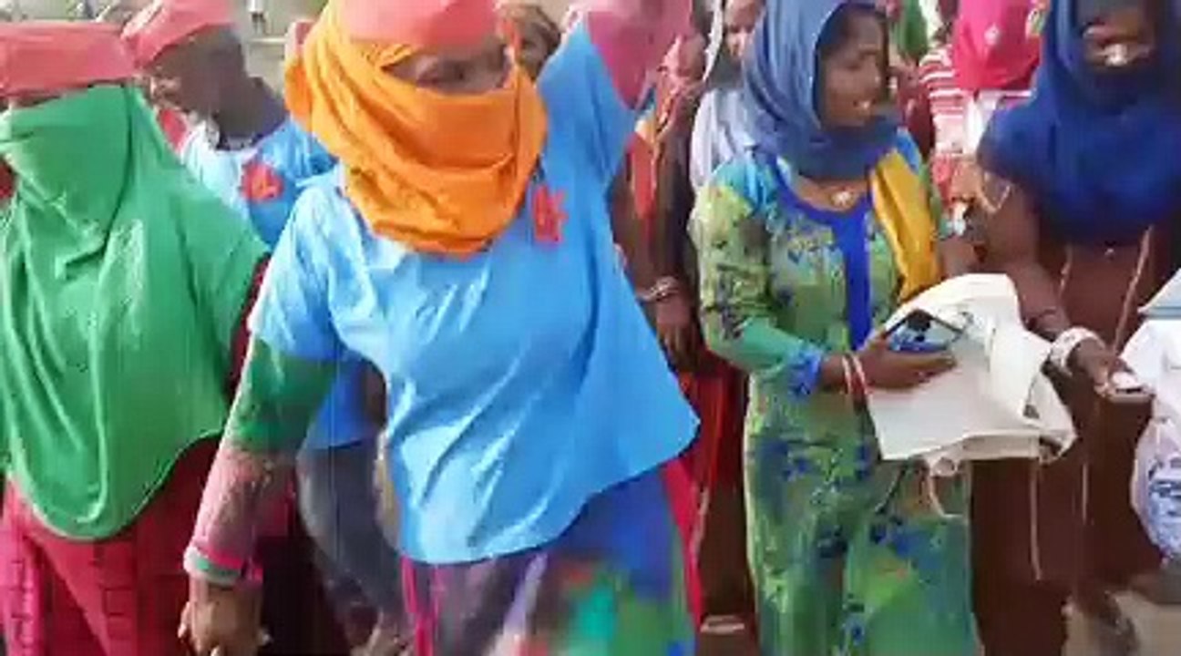 बेघरों को घर दो नारे से गूंजा श्रीगंगानगर
