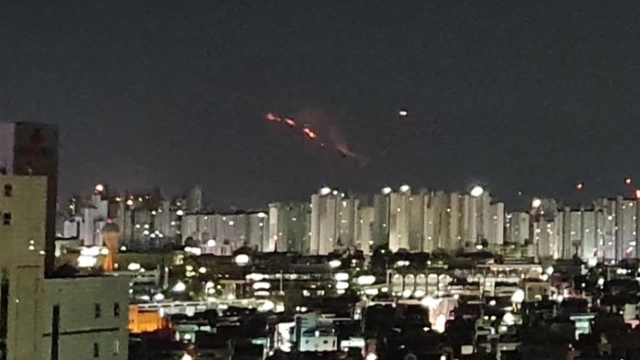 대구 달성군 산불...산림 당국 진화 중 / YTN