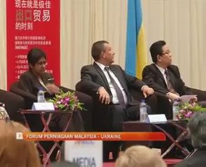 Forum perniagaan Malaysia - Ukraine