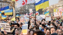 Paris, Londres, Lisbonne... des milliers d’Européens rassemblés contre la guerre en Ukraine