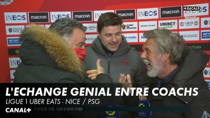 L'échange génial entre coachs