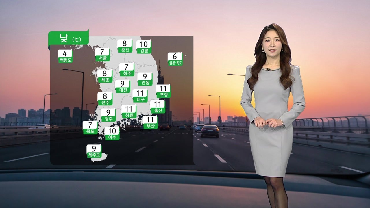 [날씨] 건조·강풍 여전...화재 유의, 꽃샘추위 / YTN