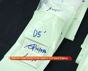 Sindikit edar dadah guna sampul duit raya tumpas
