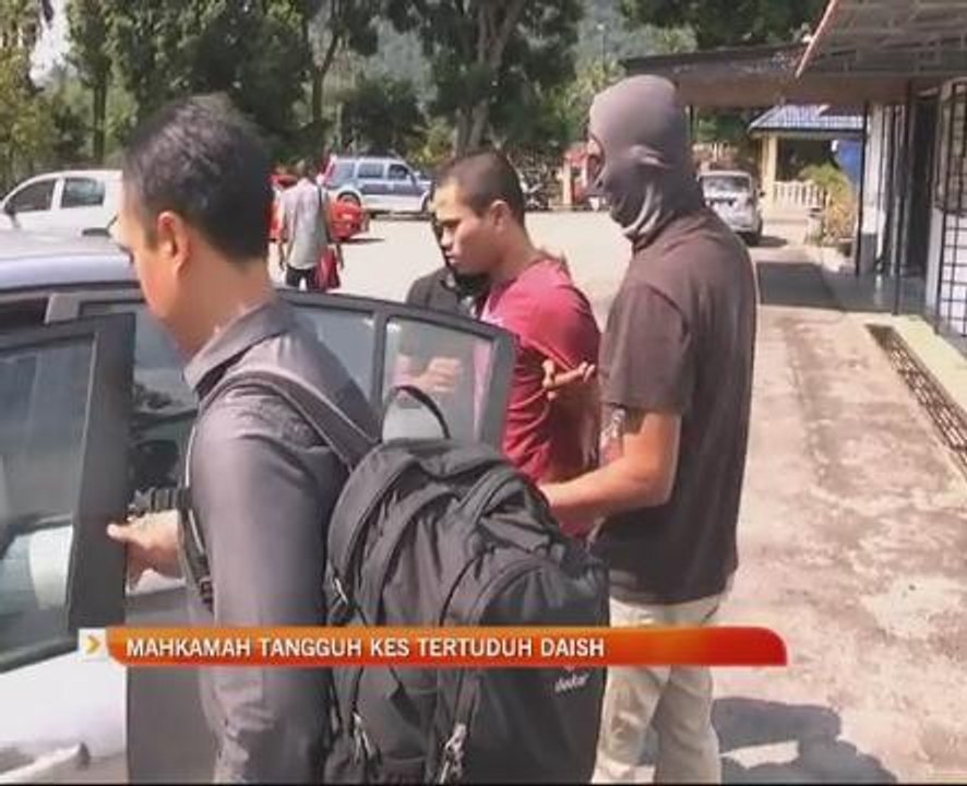 Mahkamah tangguh kes tertuduh Daish
