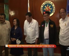 Presiden, bekas Presiden bincang isu Laut China Selatan