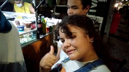 THÁBATTA, RAPHAELL E OSMILTON NO PASTEL SABOR E ARTE NA FRENTE DO PARQUE TREZE DE MAIO. 04_03_2022.